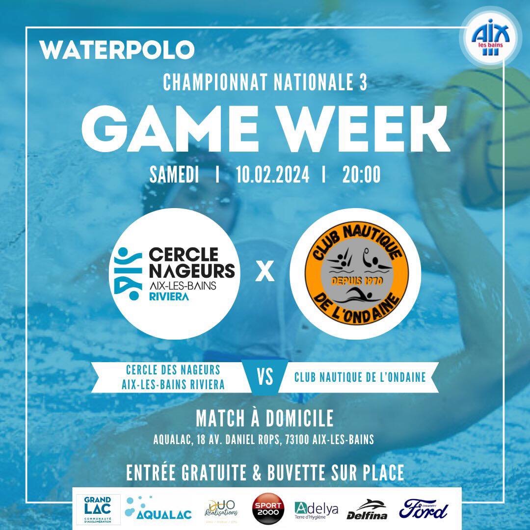Match Waterpolo N3 10/02/2024