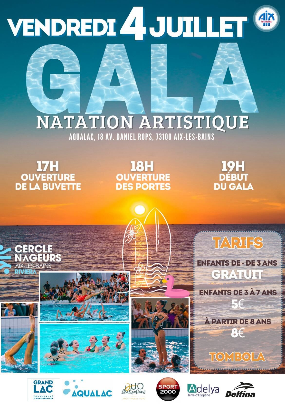 Gala de natation artistique 2025